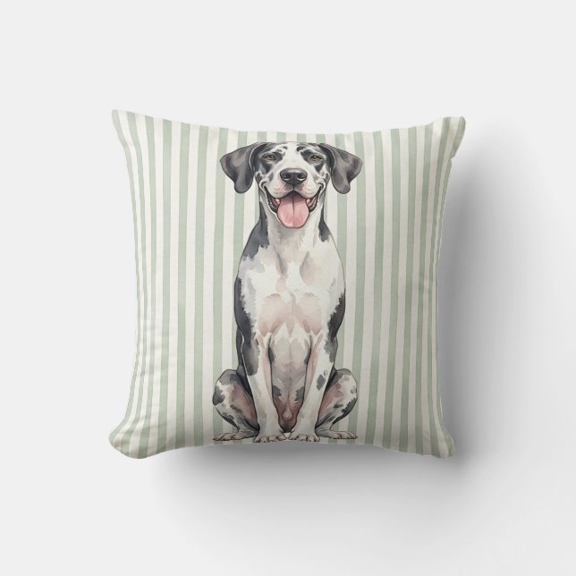 Almohada de Gran Danés (Anverso)
