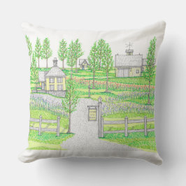 Almohada de granja al aire libre 20x20