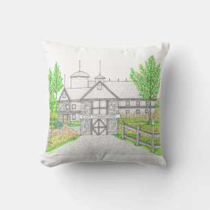 Almohada de granja de algodón de primavera 16x16