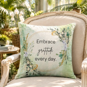 Almohada de gratitud