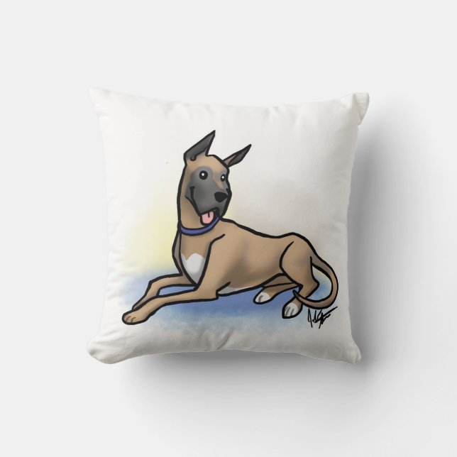 Almohada de great dane (Anverso)
