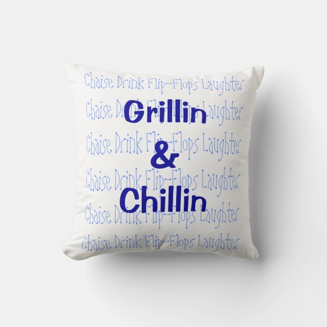 Almohada de Grillin y de Chillin (Anverso)