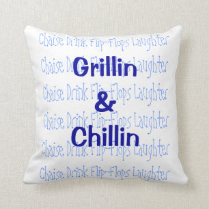 Almohada de Grillin y de Chillin