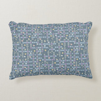 Almohada de guardería de afirmaciones positivas az