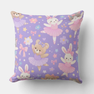 Almohada de guardería para bebé de lavanda-Conejo