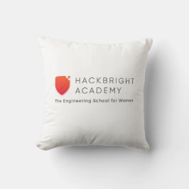 Almohada de Hackbright (frente y parte posterior)