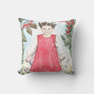 Almohada de hada invernal linda