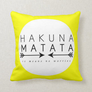 Almohada de Hakuna Matata