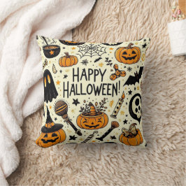 almohada de halloween