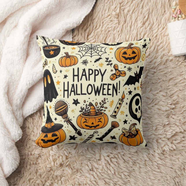 almohada de halloween (Manta)