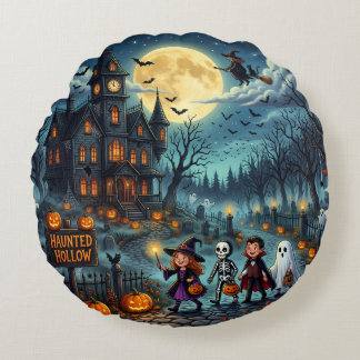 Almohada de Halloween Casa Embrujada Truco o Trato