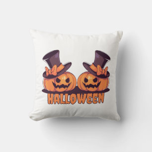 Almohada de Halloween de calabaza