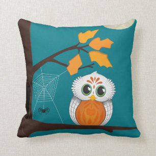 Almohada de Halloween del búho