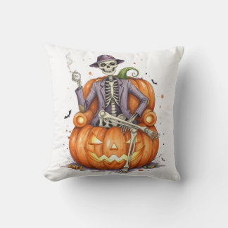 Almohada de Halloween para lanzar calabazas