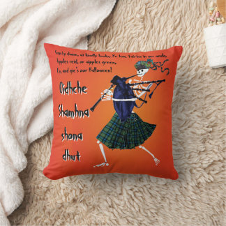 Almohada de Halloween Samhain tradiciones escocesa