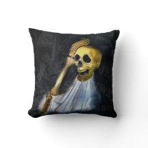 Almohada de Halloween Skelleton