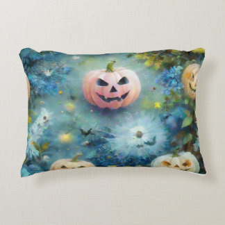 Almohada de Halloween y pufs