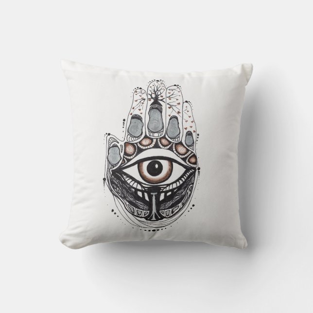 Almohada de Hamsa (Anverso)