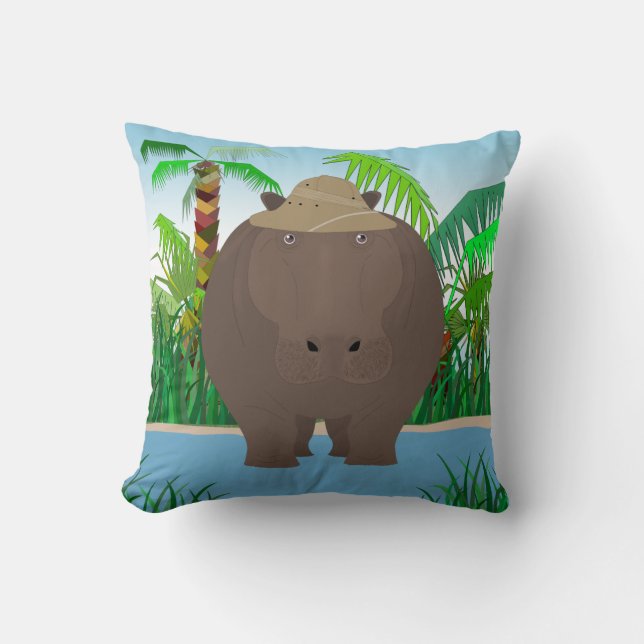 Almohada de hipopótamo (Anverso)