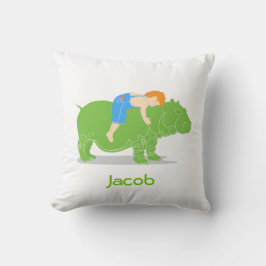 almohada de Hippo personalizable