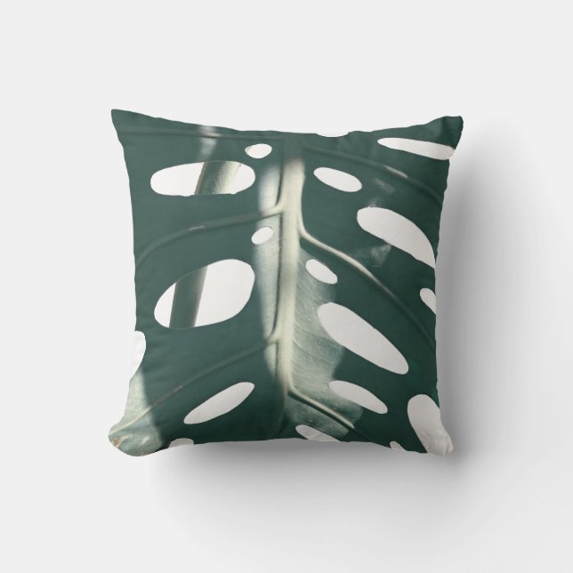Almohada de hoja verde pálido (Anverso)