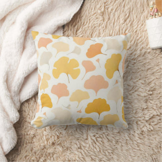 almohada de hojas de arce de otoño