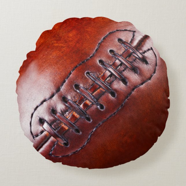 Almohada de Hombre Cueva de Fútbol Redondo Cool (Anverso)