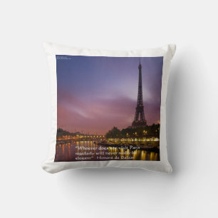 Almohada de Honoré de Balzac Paris Elegancia