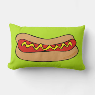 almohada de hotdogs