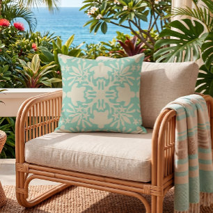 almohada de hule hawaiano tortuga marina honu