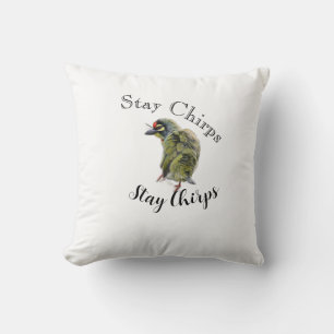 Almohada de ilustración de arte de naturaleza de p
