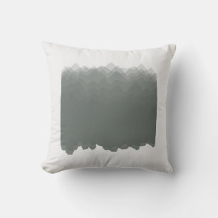 Almohada de ilustración de montañas forestales en 