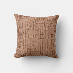Almohada de impresión de caimán