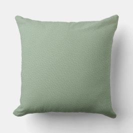 Almohada de impresión de cuero azul teal