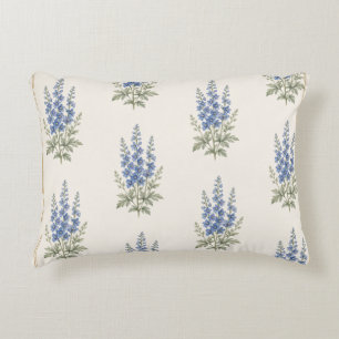 Almohada de impresión de flor de nacimiento de jul