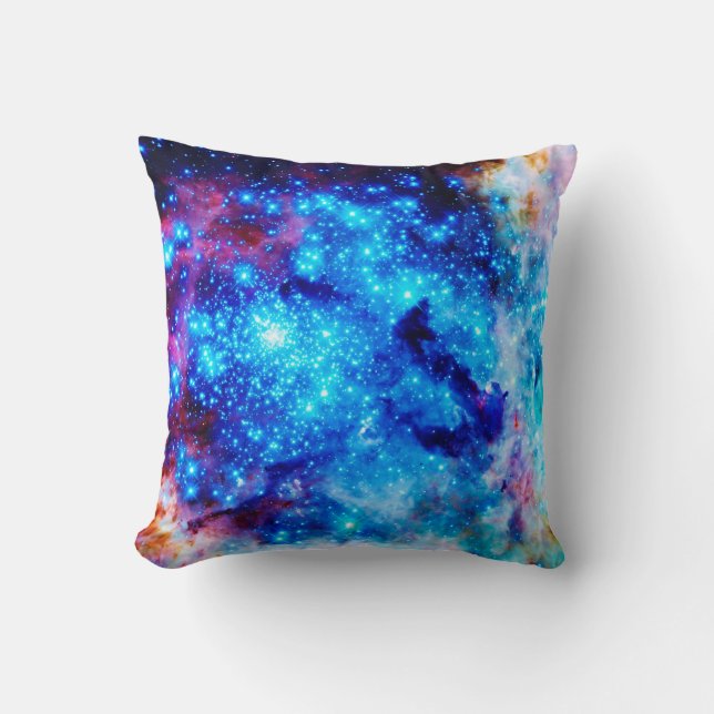 Almohada de impresión de galaxia (Anverso)