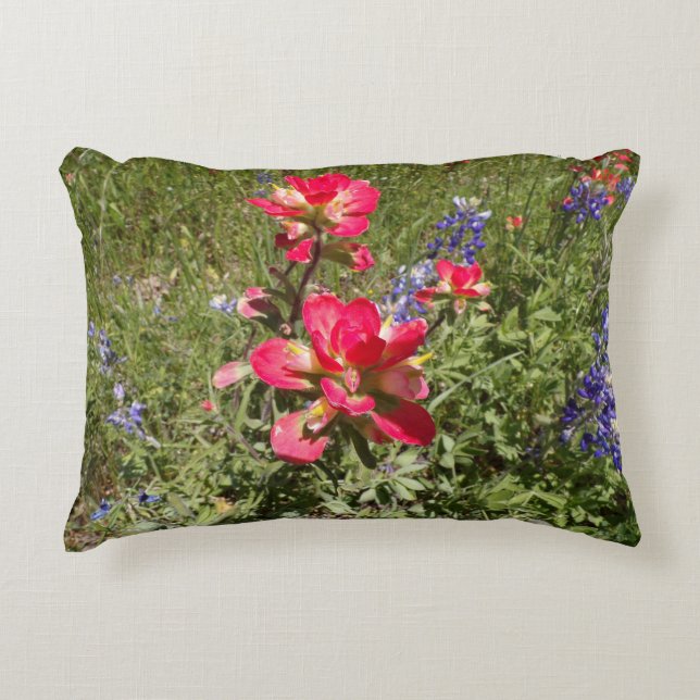 Almohada de Indian Paintbrush (Anverso)