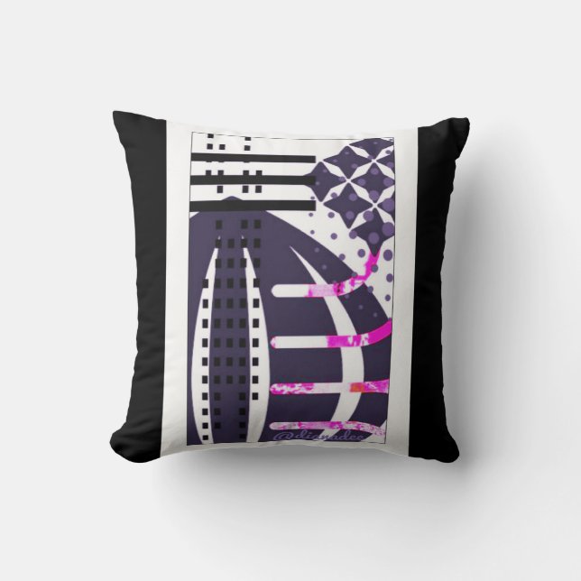 Almohada de inspiración africana (Anverso)