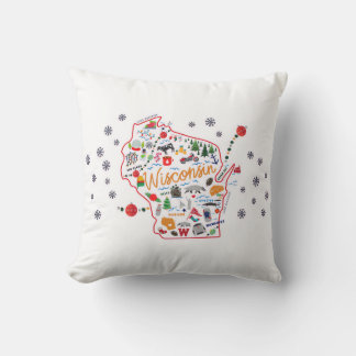 Almohada de invierno de Wisconsin