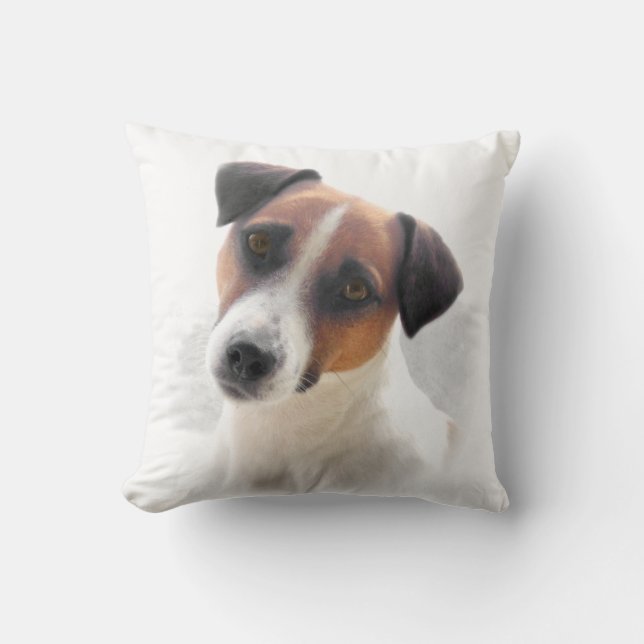 Almohada de Jack Russell (Anverso)