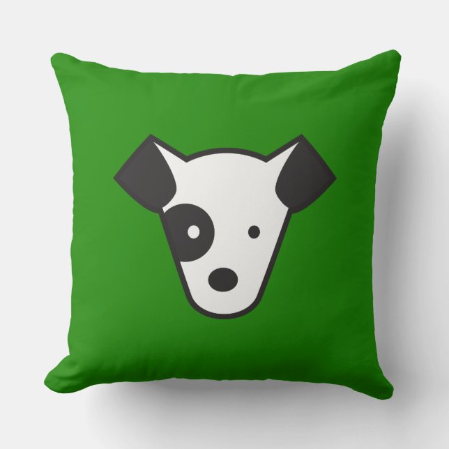 Almohada de Jack Russell (Anverso)