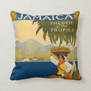Almohada de Jamaica del vintage