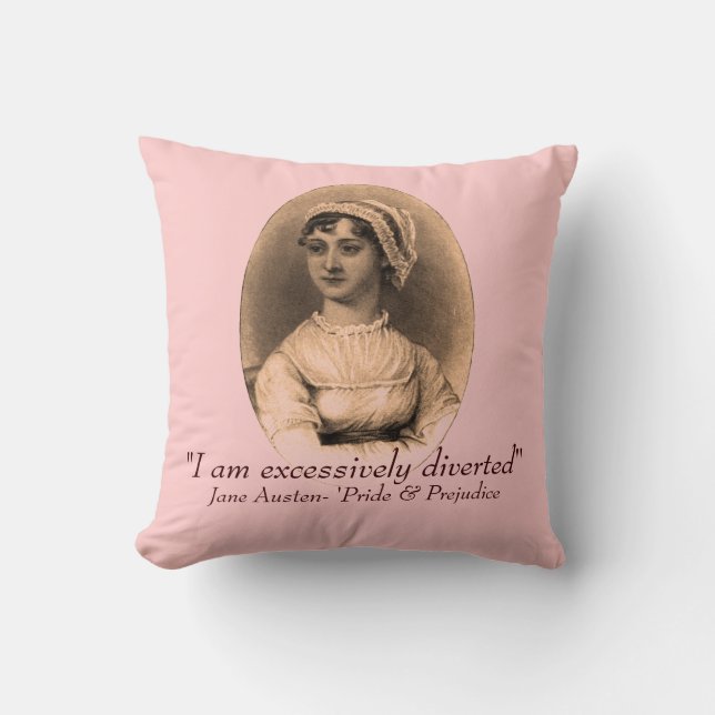 Almohada de Jane Austen (Anverso)