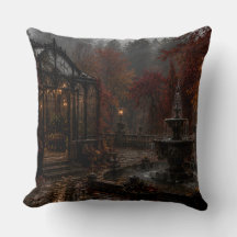 Almohada de jardín de invierno de otoño Fuente