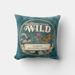 Almohada de jardín de polinizadores silvestres tur