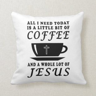 almohada de Jesús del café