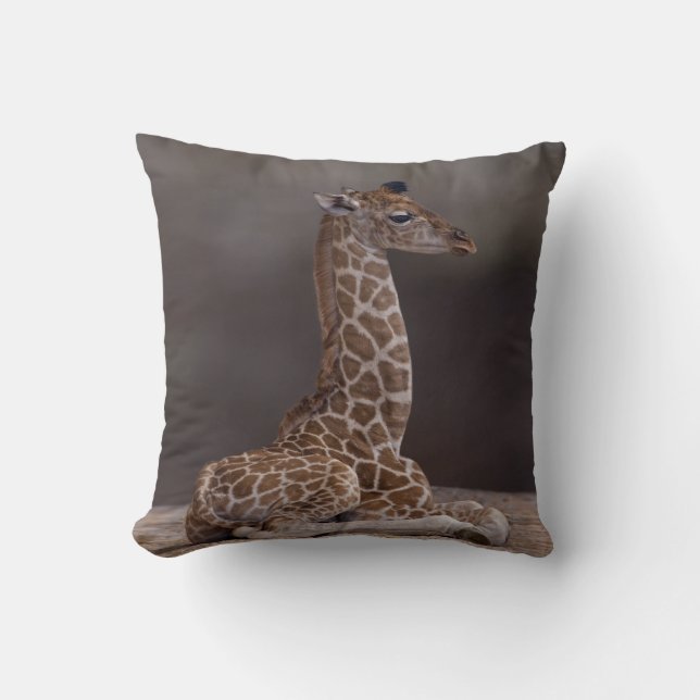 Almohada de Jirafa Bebé (Anverso)