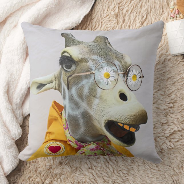 Almohada de jirafa divertida! (Manta)