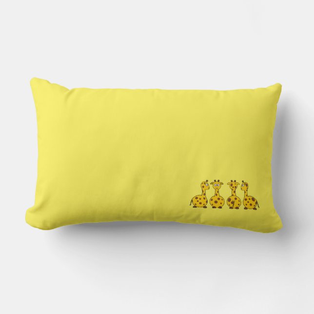 Almohada de jirafa para niños (Anverso)