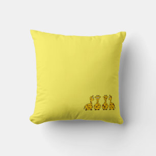 Almohada de jirafa para niños
